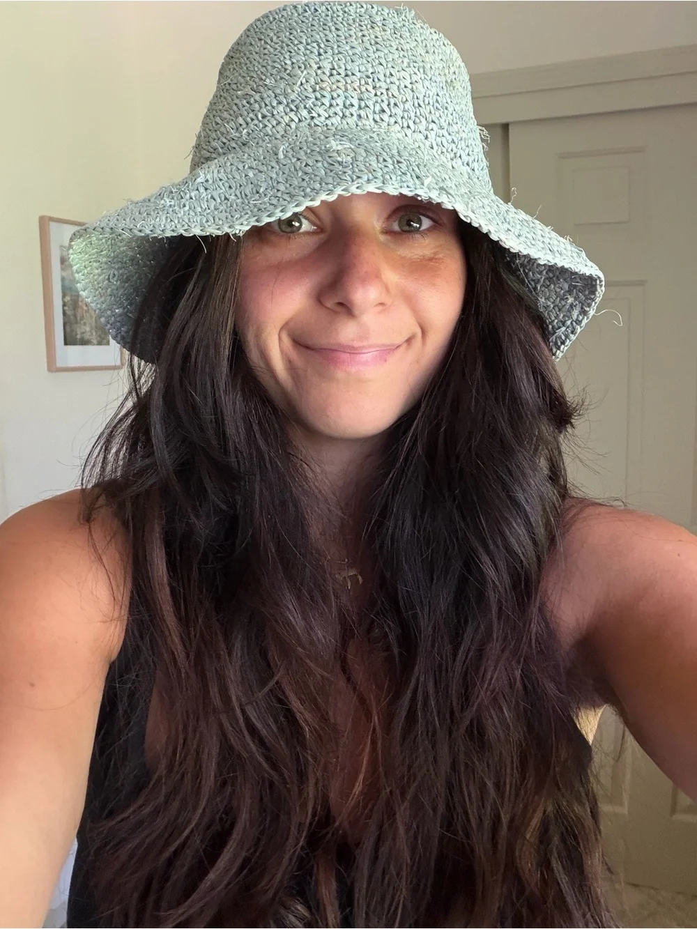 Wyeth by Todd Magill Light Blue Crochet Bucket Hat